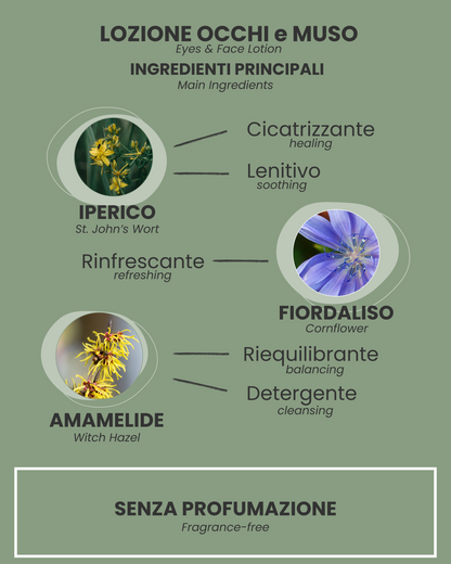 LOZIONE OCCHI E MUSO
