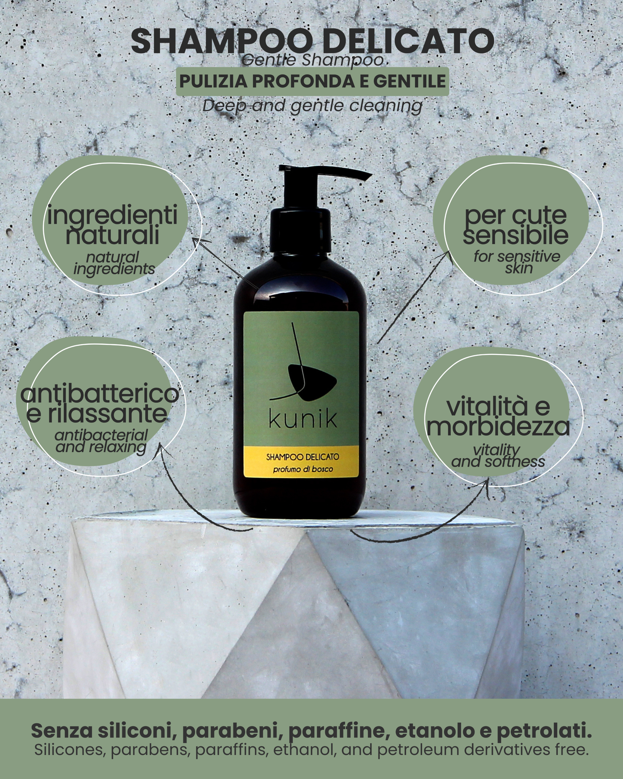 SHAMPOO DELICATO PER CANI E GATTI