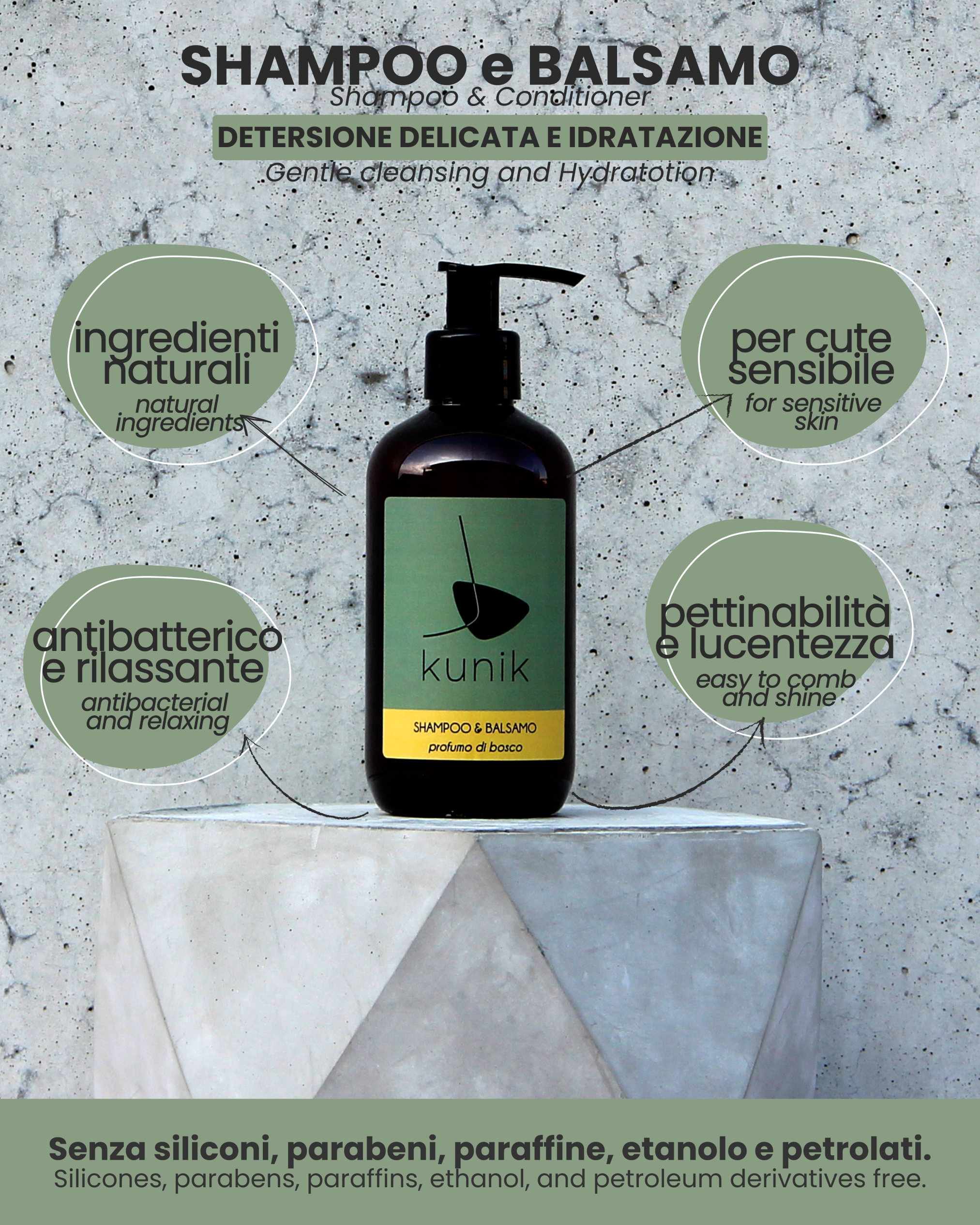 SHAMPOO e BALSAMO